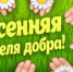 Весенняя неделя добра - Центр по работе с молодежью