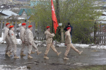 Май. Поздравление ветеранов